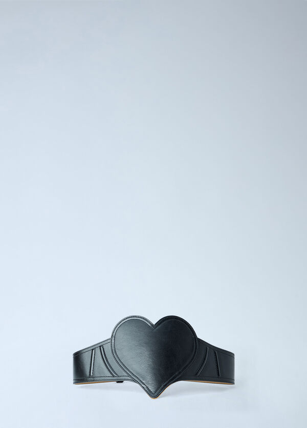 Vivienne Westwood Heart Corset Belt Black vvw0265038